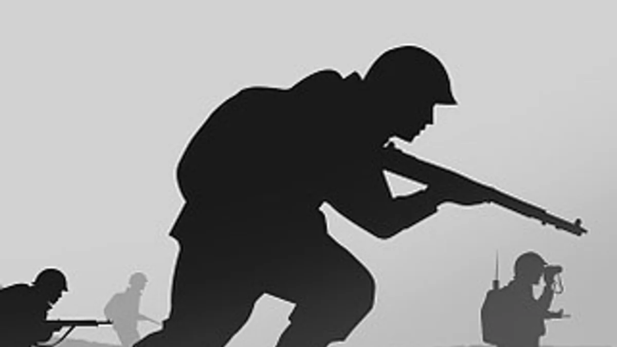 Foxhole gameplay screenshot from IGN