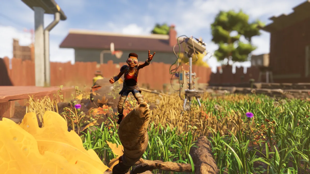Grounded gameplay screenshot from IGN